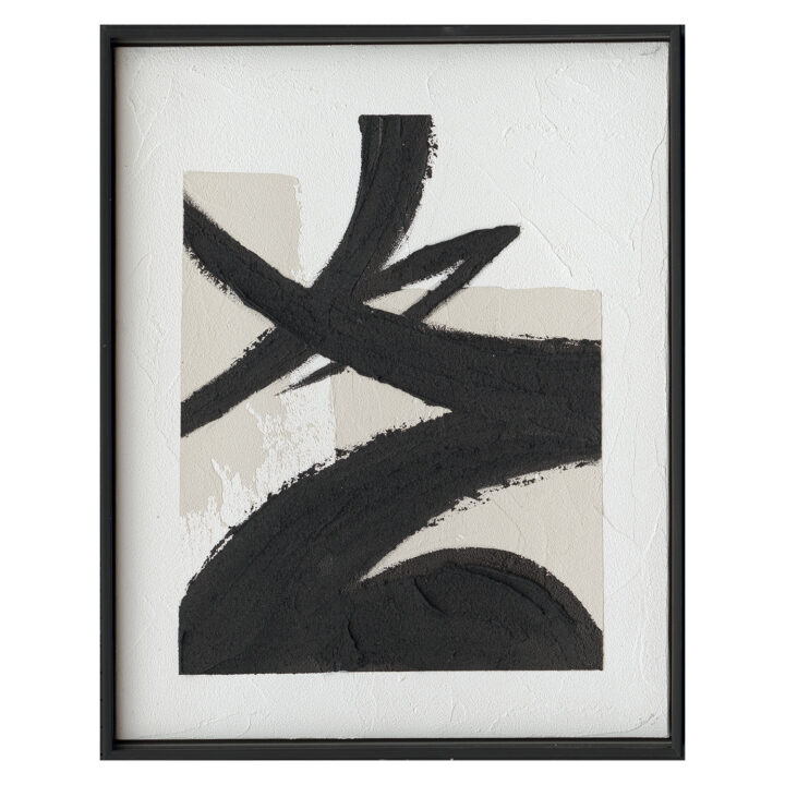 Maal raamiga 40x50cm, must joon Maalid Maalid