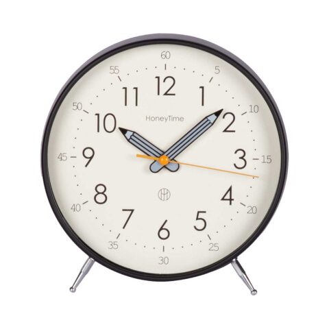 Lauakell TIMELINE H20cm, must Kellad