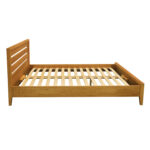 Voodi CHAMBA 160x200cm, tamm, 167x211xH91cm, tammespoon/MDF Magamistuba CHICAGO
