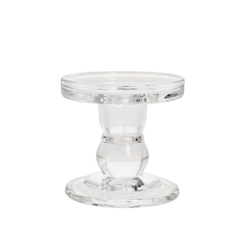 Küünlajalg SALITA D8xH8.5cm, klaas Küünlajalad ja küünlaalused