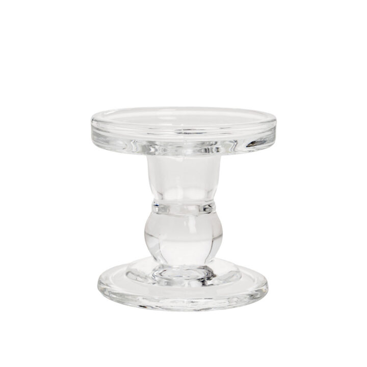 Küünlajalg SALITA D8xH8.5cm, klaas Küünlajalad ja küünlaalused