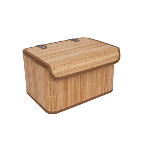 Kast MAX BAMBOO 33x23xH20cm, kaanega, bambusest Kangast karbid Kangast karbid