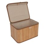 Kast MAX BAMBOO 33x23xH20cm, kaanega, bambusest Kangast karbid Kangast karbid