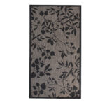 Esikuvaip DAWN FOAM-1, 80x250cm, pruun/mustad lehed Esikuvaibad Esikuvaibad