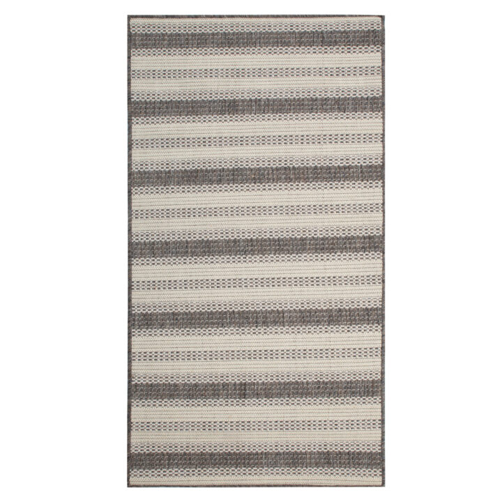 Esikuvaip DAWN FOAM-3, 80x150cm, beež/pruun triip Esikuvaibad Esikuvaibad