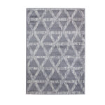 Vaip FERRERA-4, 160x230cm, tumehall/helehall kolmnurk Sisustustekstiil Vaibad