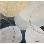 Õlimaal 70x70cm, kuldne/valge 1 Maalid Maalid