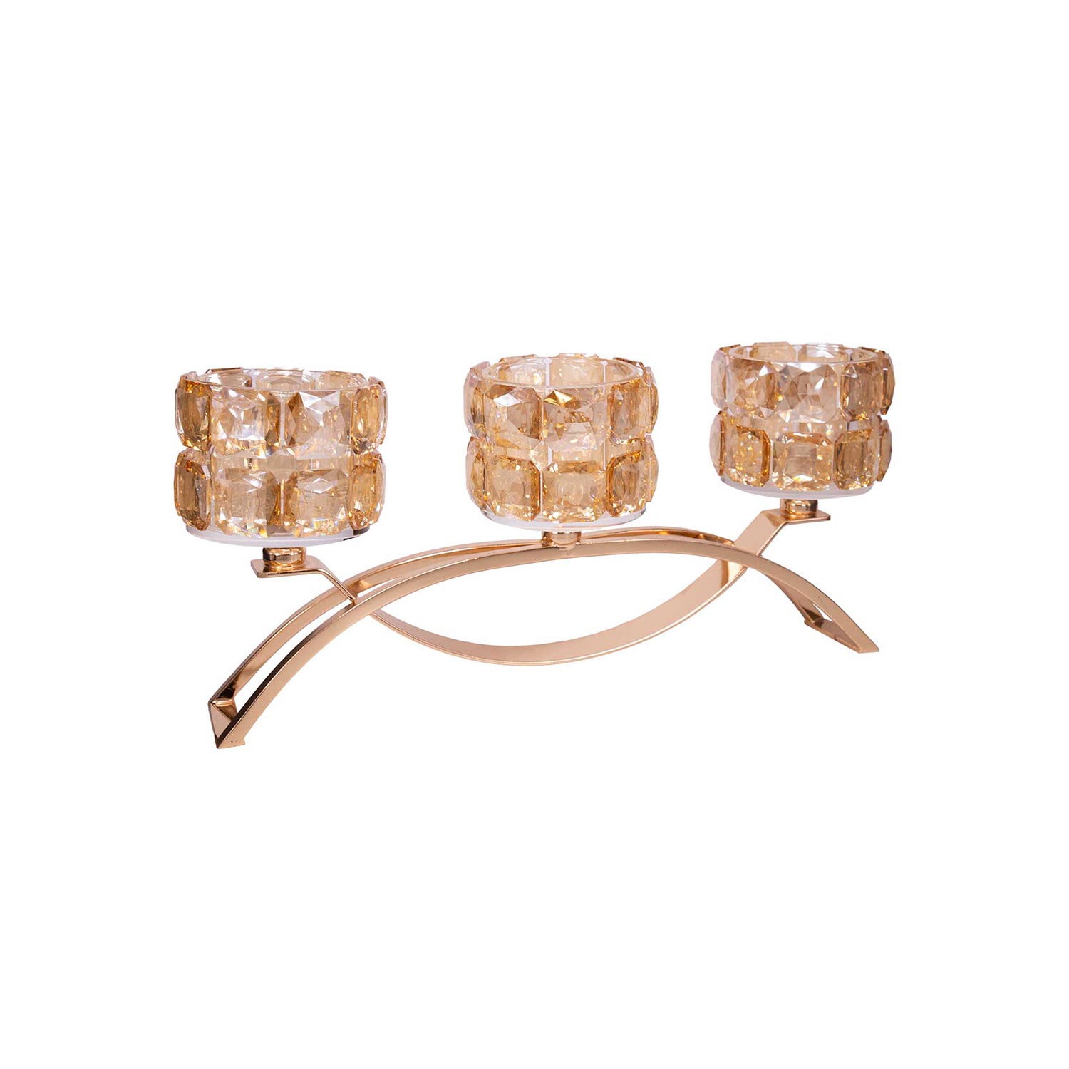 Küünlajalg CHANLE 29cm 3-ne, kuldne Küünlajalad ja küünlaalused Küünlajalg CHANLE 29cm 3-ne, kuldne Küünlajalad ja küünlaalused