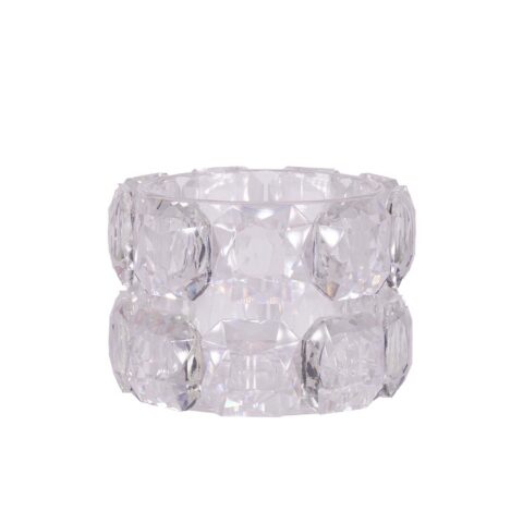 Küünlajalg CHANLE D7xH5.5cm, läbipaistev Küünlajalad ja küünlaalused