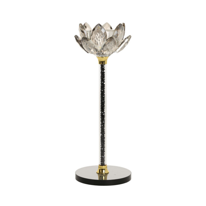 Küünlajalg CHANLE H20.5cm, hall Küünlajalad ja küünlaalused