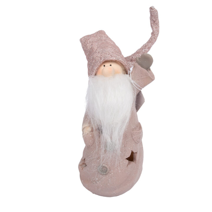 Päkapikk STAR LIGHT, H35cm, roosa Jõulud Jõulukaunistused