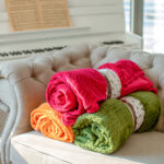 Pleed LIISA XL, 200x230cm, heleoran˛ Pleedid Pleedid