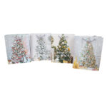 Kinkekott XMAS TREE-3, 31x40x12cm, mix Jõulud Kinkekotid ja karbid