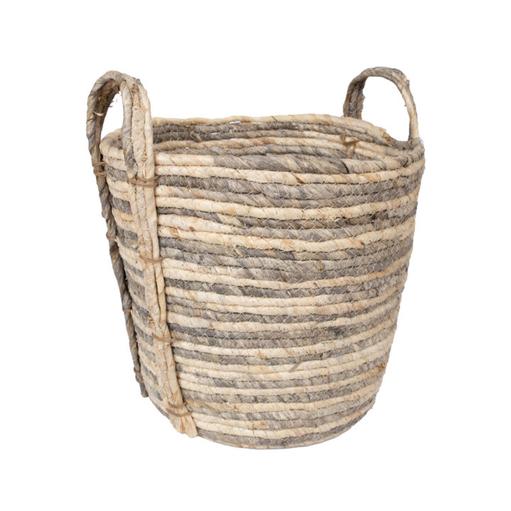 Korv MIAMI-1, D30xH29cm, hall triip Esik ja Garderoob Korvid ja korvriiulid