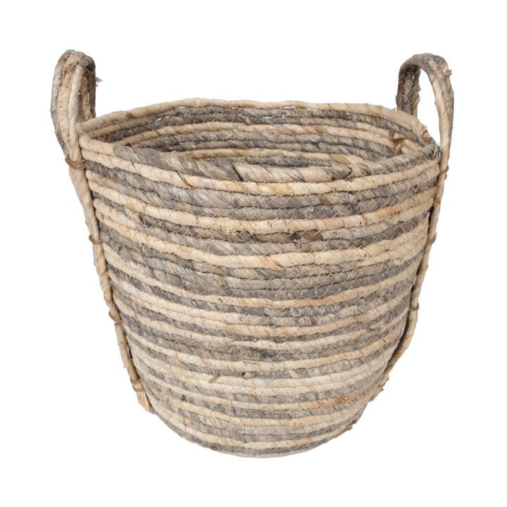 Korv MIAMI-1, D30xH29cm, hall triip Esik ja Garderoob Korvid ja korvriiulid