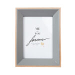 Pildiraam DECOR, 10x15cm, hall/puit Pildiraamid Pildiraamid