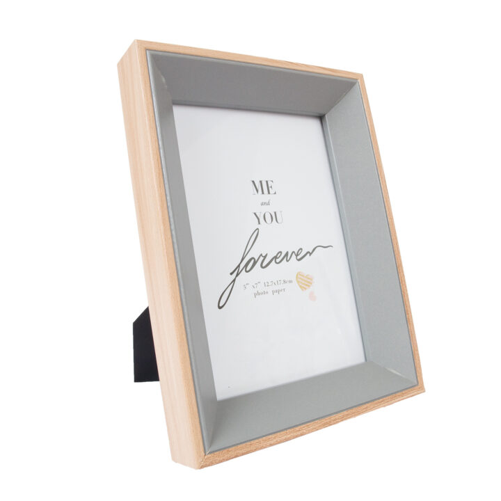 Pildiraam DECOR, 20x25cm, hall/puit Pildiraamid Pildiraamid