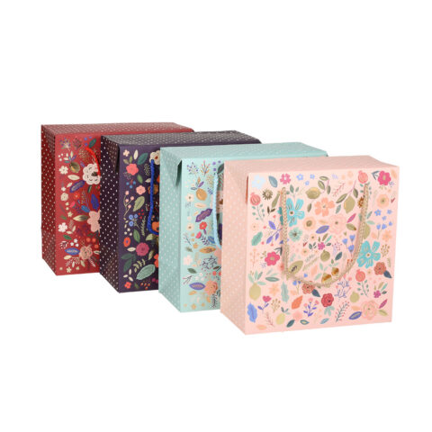 Kinkekott/karp BOXY L, 27x27x13cm, mix Kinkekotid