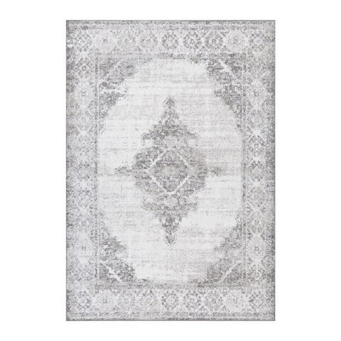 Vaip SALAMANCA-1, 200x285cm, valge/hall Sisustustekstiil Vaibad