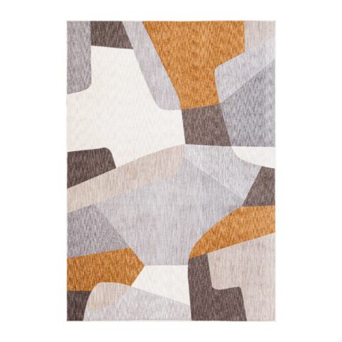 Vaip ASPERO-1, 133x190cm, pruun/hall Sisustustekstiil Vaibad