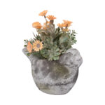 Lillepoti ümbris STONE 22×13,5xH14cm, lind Lillepotid Lillepotid