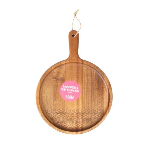 Alus ETNO WOOD 30x22cm, akaatsia Köögitarbed Köögitarbed