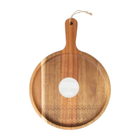 Alus ETNO WOOD 33x24cm, akaatsia Köögitarbed Köögitarbed