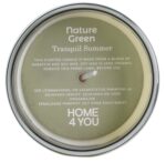 Lõhnaküünal klaasis NATURE GREEN H9,5cm, Tranquil Summer Küünlad Küünlad