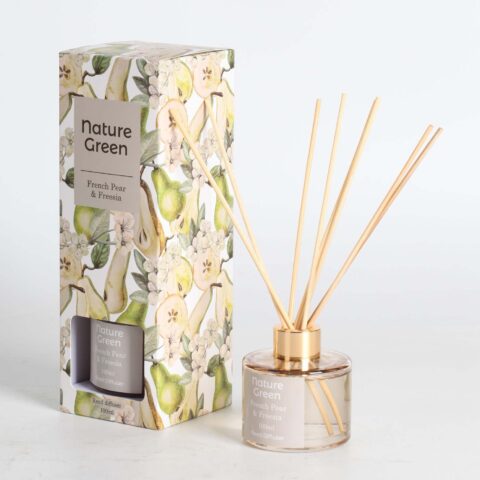 Kodulõhnastaja NATURE GREEN 100ml, French Pear & Freesia Dekoratiivtooted Dekoratiivtooted