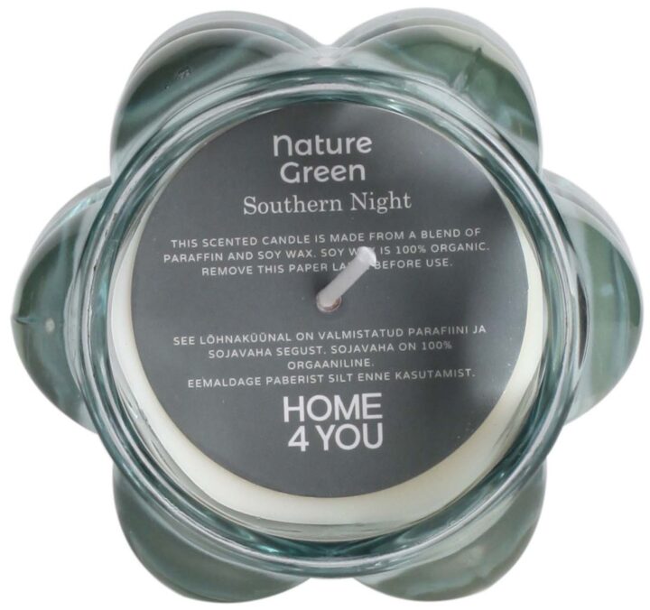 Lõhnaküünal klaasis NATURE GREEN H9,2cm, Southern Night Küünlad H11-100 Küünlad