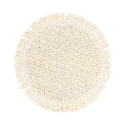 Lauamatt SUZAN D38cm jute, valge Lauamatid Lauamatid