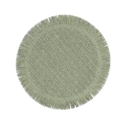 Lauamatt SUZAN D38cm jute, roheline Lauamatid Lauamatid