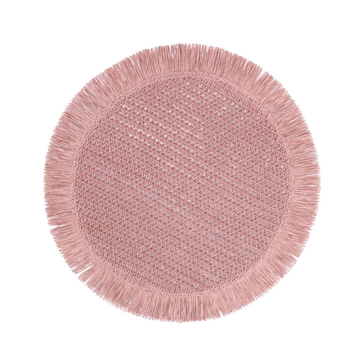 Lauamatt SUZAN D38cm jute, lilla Lauamatid Lauamatid