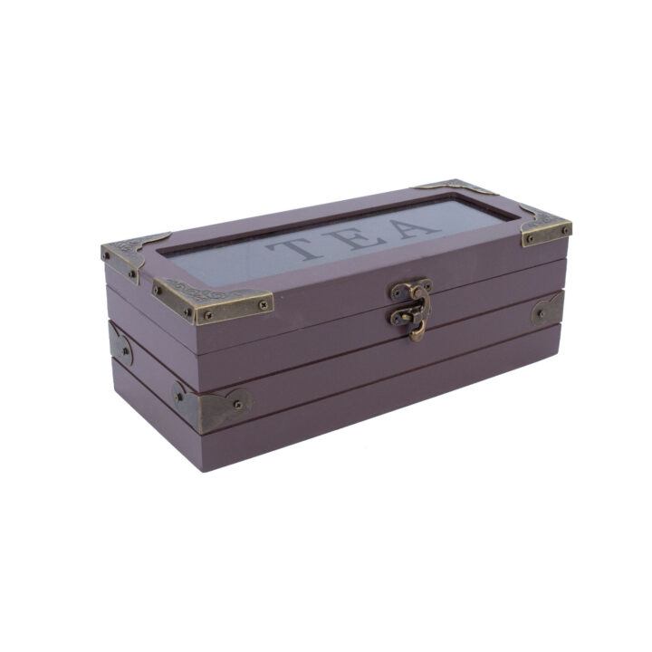 Teekarp HAZEL 24x10xH9cm, burgundia punane Köögitarbed Köögitarbed