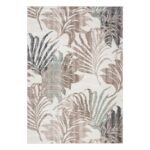 Vaip KIGALI-1, 133x190cm, beež/pruun leht Sisustustekstiil Vaibad