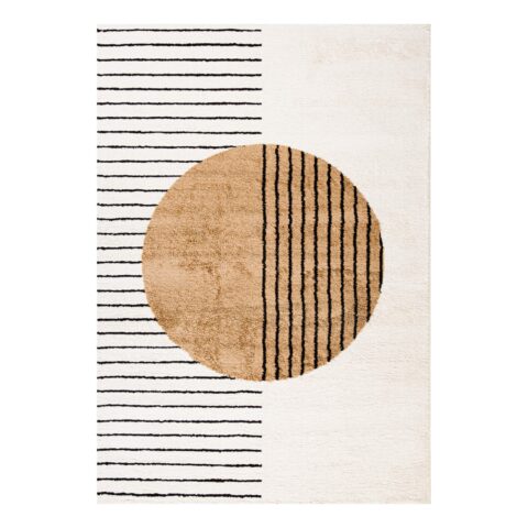 Vaip TOULOUSE-3, 133x190cm, valge/ooker ring Sisustustekstiil Vaibad