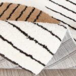 Vaip TOULOUSE-3, 133x190cm, valge/ooker ring Sisustustekstiil Vaibad