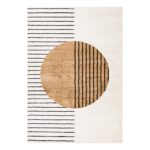 Vaip TOULOUSE-3, 160x230cm, valge/ooker ring Sisustustekstiil Vaibad