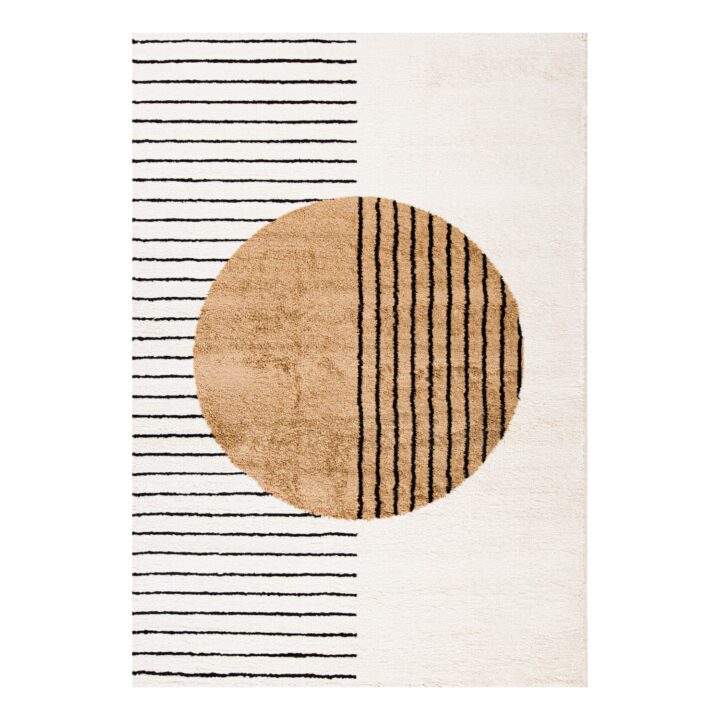 Vaip TOULOUSE-3, 160x230cm, valge/ooker ring Sisustustekstiil Vaibad