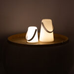 LED-latern WINGS DORIS D14xH20,5cm valge, taimer 6h Aiavalgustid Aiavalgustid