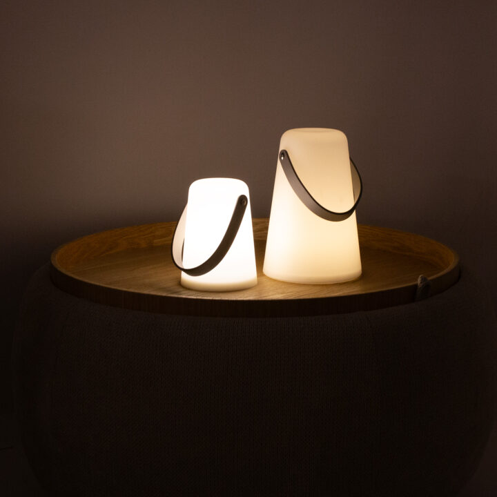 LED-latern WINGS DORIS D14xH20,5cm valge, taimer 6h Aiavalgustid Aiavalgustid