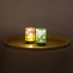 LED-küünal WINGS AMBER D8,5xH13cm mereroheline, taimer 6h Jõulukaunistused Jõulukaunistused