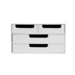 Dokumendisahtlid WILMA 34x26x18,5cm, valge Kontorimööbel