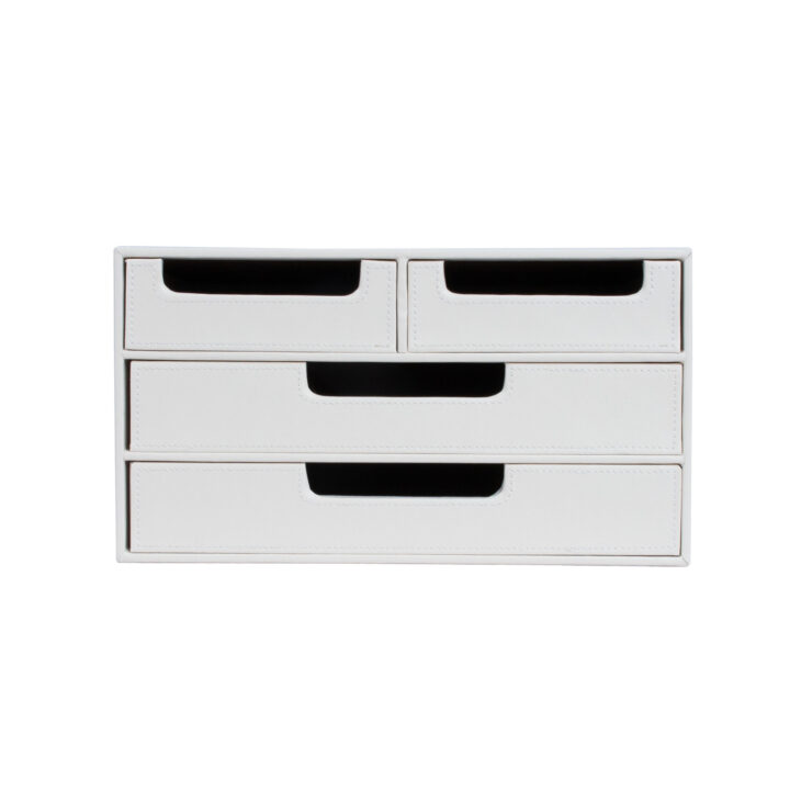 Dokumendisahtlid WILMA 34x26x18,5cm, valge Kontorimööbel