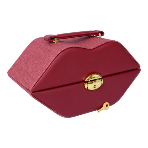 Ehtekarp SEZANE LIPS 25x12x12,5cm, punane Dekoratiivtooted