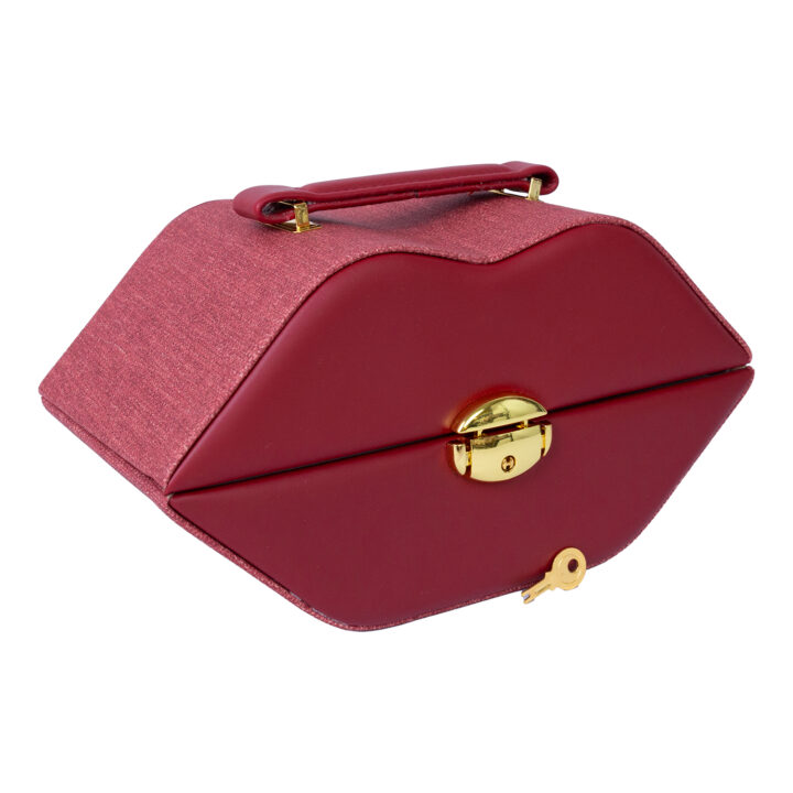 Ehtekarp SEZANE LIPS 25x12x12,5cm, punane Dekoratiivtooted