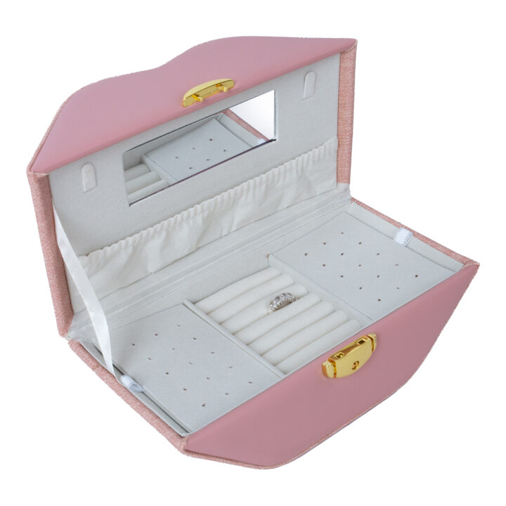 Ehtekarp SEZANE LIPS 25x12x12,5cm, roosa Dekoratiivtooted