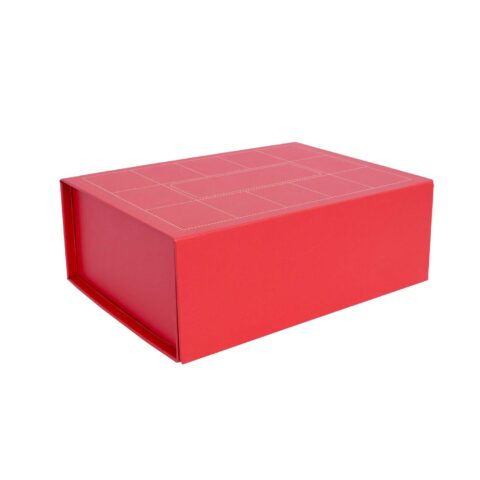 Karp TRUDY 26x18x8.5cm volditav, punane Kinkekotid