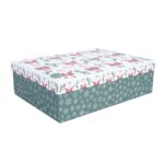 Karp CLAUS 37x27x11cm, kaanega, mix Jõulud