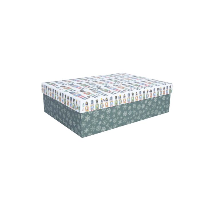 Karp CLAUS 17x12x5,5cm, kaanega, mix Jõulud